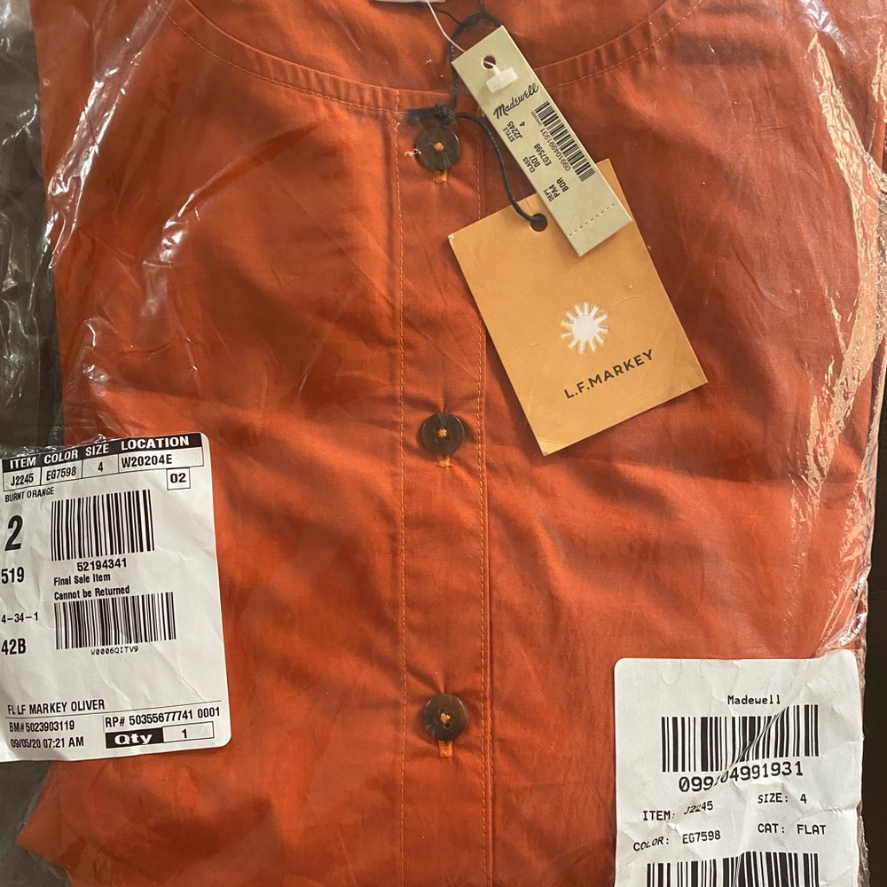 Madewell / L.F. Markey Oliver dress, NWT, 4 - Picture 4 of 8